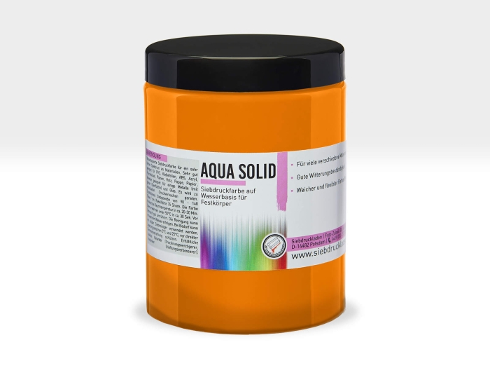 Aqua-Solid-Siebdruckfarbe-Mandarine
