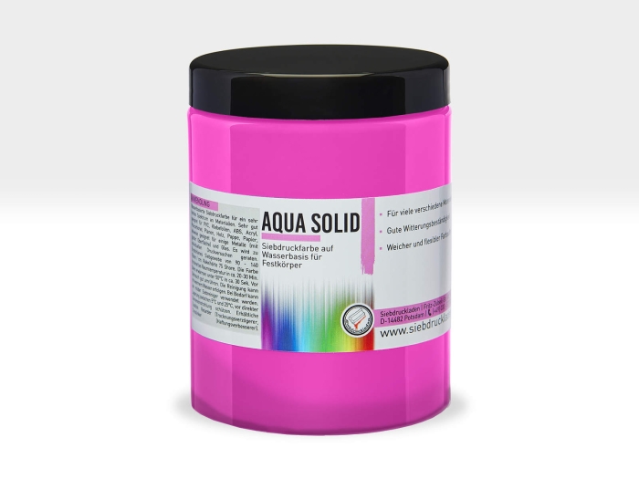 Aqua-Solid-Siebdruckfarbe-Pink