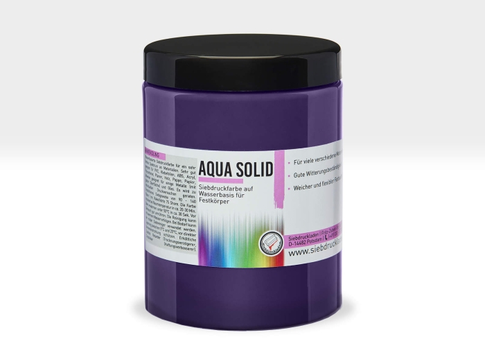 Aqua-Solid-Siebdruckfarbe-Violett
