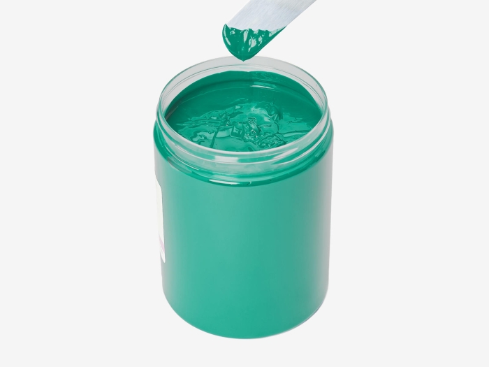 Aqua-Solid-Siebdruckfarbe-Grün