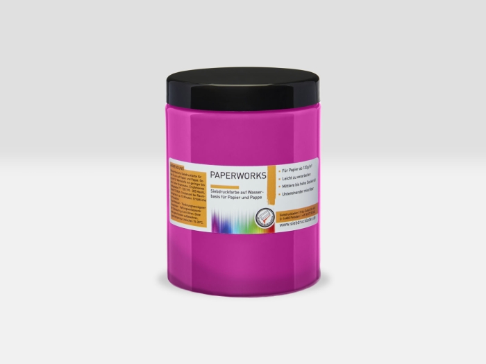 Paperworks-Papiersiebdruckfarbe-Pink