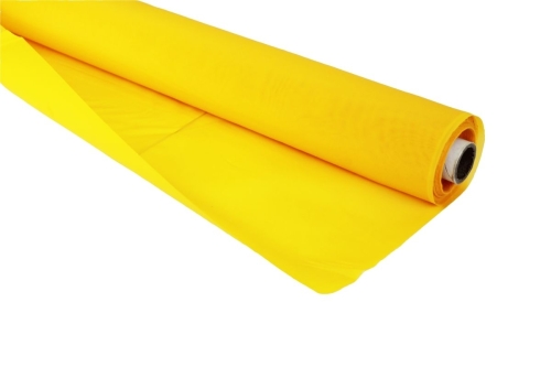 80T Siebdruckgewebe in gelb / Breite 158cm (80-48)