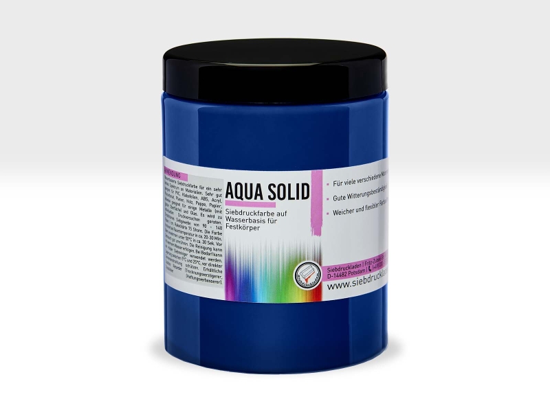 Aqua-Solid-Siebdruckfarbe-Nachtblau
