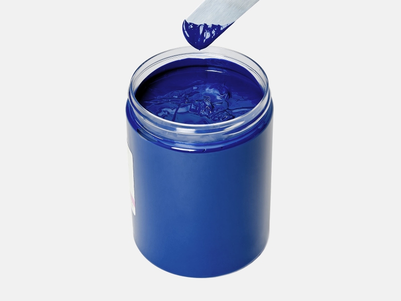 Aqua-Solid-Siebdruckfarbe-Nachtblau